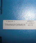 Y35or-1C Power Supply Module For Control Systems Reliable 24V Power Unit Brand New In Original Packaging Durable Electrical Component For Controllers Easy Install Great For Home And Pro Rigs blue transformer label close-up