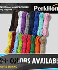 Heavy Duty Bungee Shock Cord Rope For Marine Use Premium Polyester Purple One Eighth Inch By Fifty Feet in multiple colors