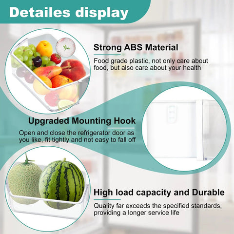 Left Door Refrigerator Shelf Replacement For Compatible Models PS4176661 DA63-06867 AP5621270 durability details