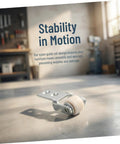 Six Pack Heavy Duty Nylon Sliding Door Rollers With Track Guide Built Tough Galvanized Brackets smooth roller on floor with nylon wheel.