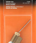 One And A Quarter Inch Cylinder Lock For Patio Doors And Deadbolt Replacements With Five Pin Tumbler Solid Brass Housing Chrome Face And Schlage Shaped Keys Single Pack in packaging