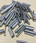 100 Pieces 3mm x 18mm Stainless Steel Dowel Pins For Shelf Support And Cabinet Fastening Rust Resistant Dowel Pins With Centerless Ground Finish Heavy Duty Metal Fasteners For DIY Projects.