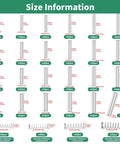 304 stainless steel dowel pins and compression springs assortment kit (370 pcs) for shelf supports