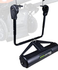 Fillable Lawn Striper Kit for 20-22 Inch Push Mowers with easy install mounting showing black striping roller system