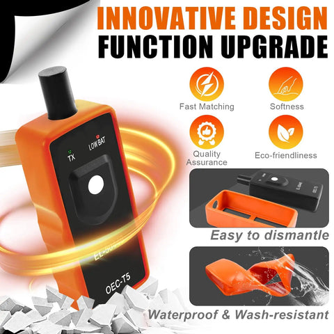 Solid El50448 TPMS Relearn Tool For GM Trucks And Cars That Quickly Trains Tire Pressure Sensors And Clears Dash Warning Lights No Sweat Road Ready Wrenching Essentials with waterproof design and user-friendly interface.