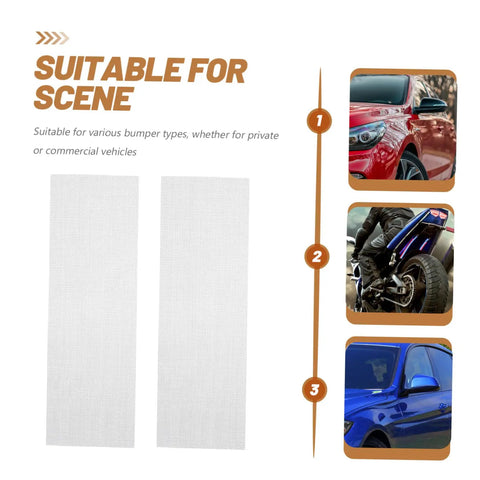 12 Piece Vehicle Bumper Repair Mesh Kit With Stainless Steel Thermoplastic Screen for private and commercial cars, SUVs