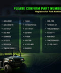 Replacement part numbers list for Starter Generator Replacement For Club Car Golf Carts EZ GO Toro Kawasaki Engines