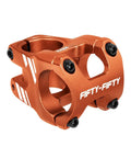 Lightweight Aluminum MTB Stem Shorty for 31.8mm Handlebars And One And One Eighth Inch Steerer CNC Machined 6061 T6 143.5g Orange