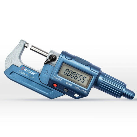 Shop Grade Digital Outside Micrometer With Large Display 0 to 1 Inch Range Accuracy 0.002mm Easy Inch Millimeter Switch