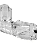 DNP615 Clear Router Dust Collection Adapter For Fixed Base Routers Compatible With DWP611 And DWP611PK See Through Design