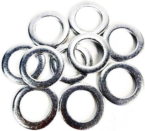 Honda 94109-14000 Engine Drain Plug Washer 14mm 10 Pack OEM Made in Japan Crush Gasket for Oil Pan Sealing