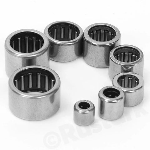 32 Piece Needle Roller Bearings Kit In 8 Sizes Chrome Steel Open End Drawn Cup Bearings for machinery and automotive use