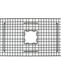 Matte Black 27 Inch By 15 Inch Kitchen Sink Bottom Grid for Single Bowl Sinks with 7 Gauge Stainless Steel