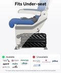 Underseat Carry On Luggage With Spinner Wheels Polycarbonate Hard Shell fitting under airline seat