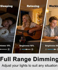 Buzz Free 6 Pack Dimmer Switch Slick Quiet Operation Single Pole And Three Way Wiring Fits Snug In Walls Works Flawlessly With Led Cfl And Halogen Lights Fast Setup in different lighting scenarios.