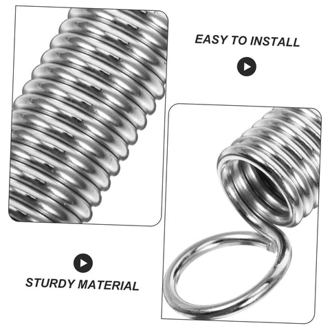 Heavy Duty Micro Tiller Extension Spring Kit With 2 Pcs Compressed Springs Robust Design Fits Multiple Brands Easy Upgrade For Farming And Gardening Tasks Made To Last, steel springs