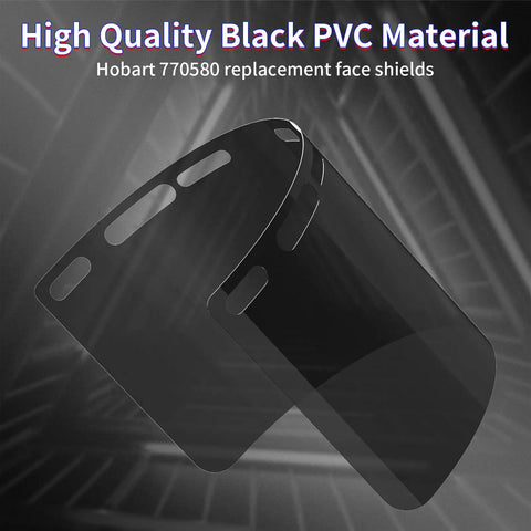 3 Pack Face Shield Replacement Lens 15.5 By 8 Inches Welding Shield Compatible With Hobart 770580 Tinted Full Face Shield