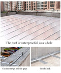 Rock Solid Self Adhesive Roof Underlayment Roll Made With Sbs Bitumen And Aluminum Foil for complete waterproofing on flat roof.