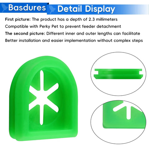 Get Those Perky-Pet 334-1SR Squirrel Be Gone Max Bird Feeders Running Smooth With Premium Replacement Feeding Ports In Kidney Bean Green. Essential Spare Parts For Wild Birds To Enjoy Safe, Easy Access To Food Sources Like A Natural Habitat. Durable And