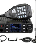 Dual Band Mobile Ham Radio With Rotatable LCD Display Long Range 2m 70cm Transceiver For RVs Trucks And Jeeps Easy Install Base Station