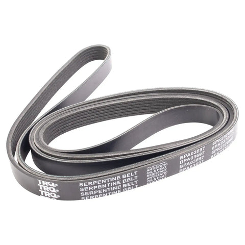 Heavy Duty Serpentine Drive Belt With Tensioner Assembly Kit Replacement Keeps Your Ride Running Smooth And Reliable Increases Durability For Rig And Cars Easy Install Saves More Cash While Boosting Performance No Worry Breakdowns On The Road. black serpentine belt