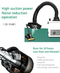 Powerful Solder Fume Extractor With 100W Suction And 3 Stage Filtration For Desktop Smoke Removal Boss Mode Purifier detail view