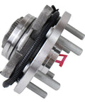 Side view of Front Wheel Hub And Bearing Assembly For 2015 2016 2017 Ford F150 4WD With ABS 6 Lugs Direct Replacement