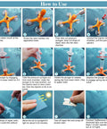 Step-by-step guide using Windshield Repair Kit With High Penetration Resin And Pressure Syringes, DIY Auto Glass Chip And Crack Repair Tool Set