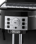 Legit Super Automatic Espresso And Latte Machine With Slick Rapid Cappuccino Frother In Matte Black control panel close-up.