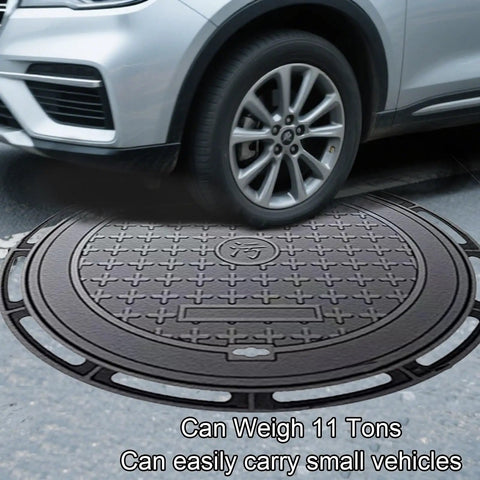 Heavy Duty Cast Iron Manhole Cover And Lid For Septic Tanks B125 Class 50x60x3 Cm Durable Metal Drainage Cover