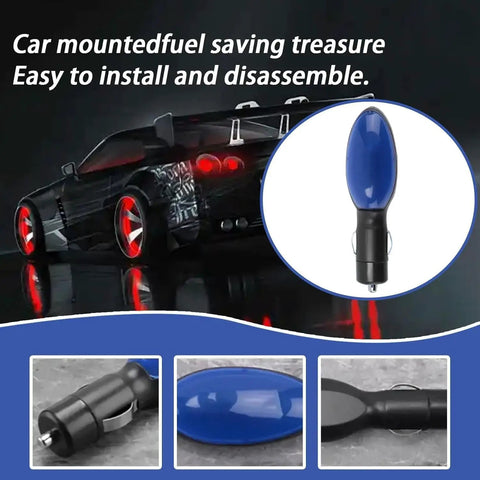 Plug In Fuel Saver Device For Cars, Easy 12V Socket Installation, Universal Plug And Play Gas Saver System, Portable 2 Pack