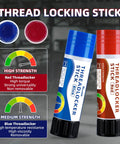 19g Medium Strength Blue Threadlocker Stick For Permanent Bolt And Nut Locking In Automotive And Machinery Repair With Clean Easy Application Delivers Strong Vibration Resistance For Valve Cover Bolts Water Pump Fasteners Oil Pan Hardware