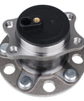 Top view of Rear Wheel Bearing And Hub Assembly For Jeep Compass Patriot 2007 To 2017 Chrysler 200 2011 To 2014 5 Lug With ABS