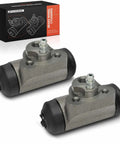 Rear Drum Brake Wheel Cylinder 2 Piece Replacement Set For Chevy Silverado 1500 And GMC Sierra 1500 Trucks Fits 2005 To 2008