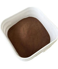 Aluminum oxide blasting media in a 14 lb bag with 100 grit medium to fine grade, shown in a white rectangular container