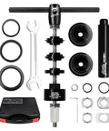 Bottom Bracket Install And Removal Tool Kit For BB86 BB30 BB91 BB92 PF30, Bicycle Headset Press Fit Bearing And Cup Tool Set With Carry Case