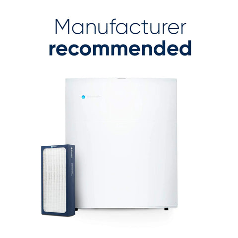 DualProtection Filter for Classic 400 Series Air Purifiers Upgraded to SmokeStop with Activated Coconut Carbon shown with purifier