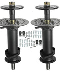 Rear Axle Complete Kit 810mm 32 Inch Two Pack Half Axles With Disc Brake Hubs for DIY Golf Cart ATV UTV Go Kart Electric Vehicles