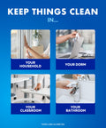 Keep surfaces clean in household, dorm, classroom, and bathroom using Disinfectant Wipes For All Surfaces With Antibacterial Power Clean Up