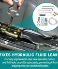 Hydraulic Roof Repair Seal Kit For Mercedes Benz SL R129 All Models 1990 2002 With tools shown being used in repair
