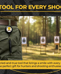 Break Barrel Pellet Loader Tool BBPR For.177.22.25 Caliber clipped to belt in forest for shooting activities
