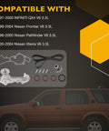 Beefed Up 3.3L Engine Timing Belt With Water Pump Kit For 1996 2004 Nissan Pathfinder Frontier Xterra Infiniti QX4 parts shown