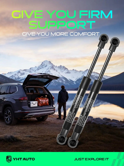 No Sweat Rear Trunk Gas Strut Lift Supports For Porsche Boxster 1997 2004 Direct Oem Replacement heavy duty struts outdoors.
