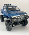 Beefed Up 1/16 Scale RC Rock Crawler With 4x4 Drive All Terrain Off Road Pickup RTR Hobby Grade Vehicle Upgraded Chassis