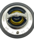 Heavy Duty Diesel Engine Thermostat Rated At 71C Genuine Oem Replacement For Dead Reliable Temperature Control Built Tough Construction And Rock Solid Durability Daily, showing intricate design details and temperature rating.
