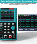 2 In 1 Programmable Power Supply And Multimeter With Data Memory And USB Charging, featuring screen and control interface