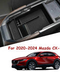 Mazda CX30 Center Console Organizer Tray And Armrest Storage Box Compatible With 2020-2026 CX30 Interior Accessories