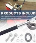 Heavy Duty Hydraulic Direction Control Valve Handle With Easy Install Mounting Bracket And Chain Assembly