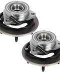 Beefy Wheel Bearing And Hub Assembly Replacement For Ford F150 1997 1998 1999 2000 5 Lug Hubs With ABS Direct Fit OE Quality 515010 Pair 4WD