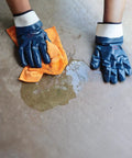 Fully Coated Nitrile Work Gloves With Two And A Half Inch Safety Cuff Jersey Lined For All Day Comfort Grippy Oil And Abrasion Resistant